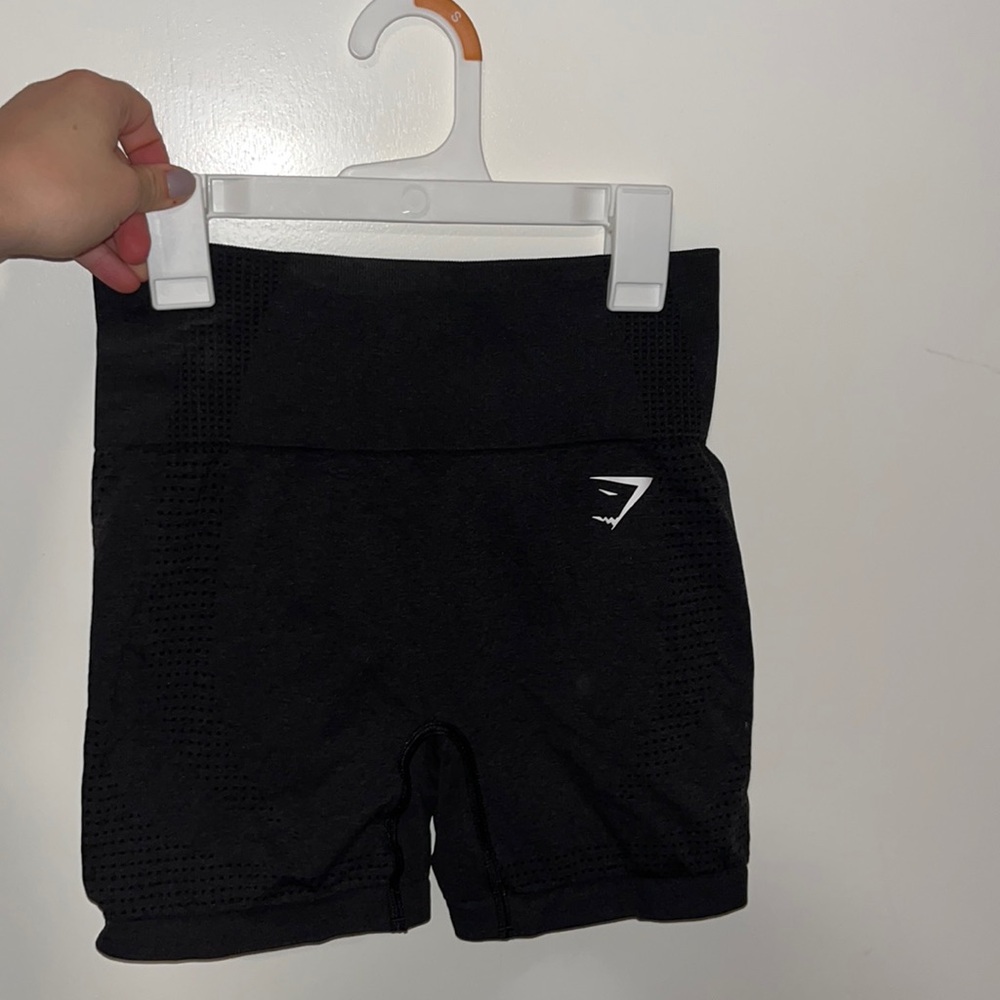 Gym shark bottoms biker training shorts small